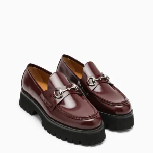 Bourdeaux Localized shipping Moccasin Limited-time offer Women Horsebit Gucci With