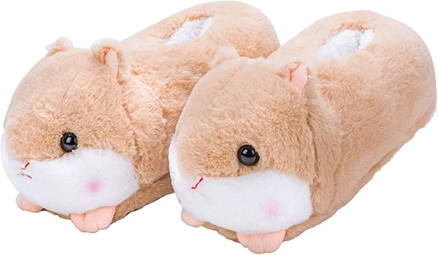 Brand Women's Plush Winter Slippers - Warm, Anti-Slip, Cotton