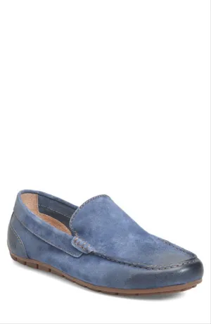 Børn Lucas Driving Loafer in Navy , Size 10.5