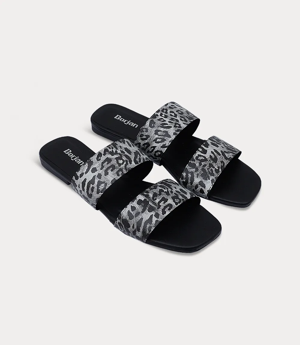 BW10451-BLACK-Women Slipper