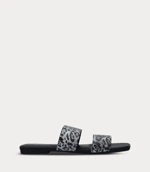 BW10451-BLACK-Women Slipper