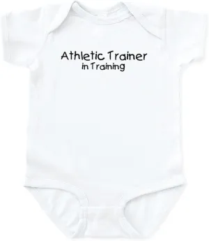 CafePress Athletic Trainer in Training Infant Bodysuit Cute Infant Bodysuit Baby Romper