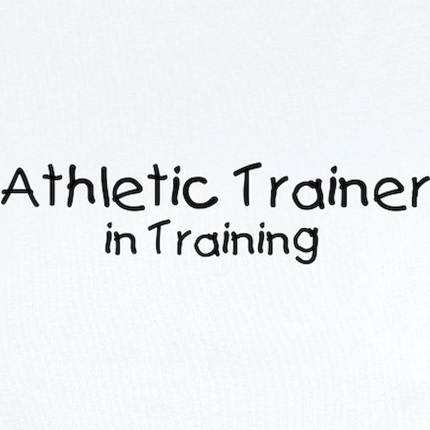 CafePress Athletic Trainer in Training Infant Bodysuit Cute Infant Bodysuit Baby Romper