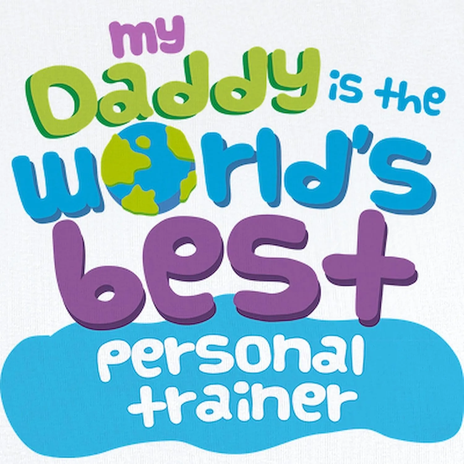 CafePress Personal Trainer Gifts for Kids Infant Bodysuit Cute Infant Bodysuit Baby Romper