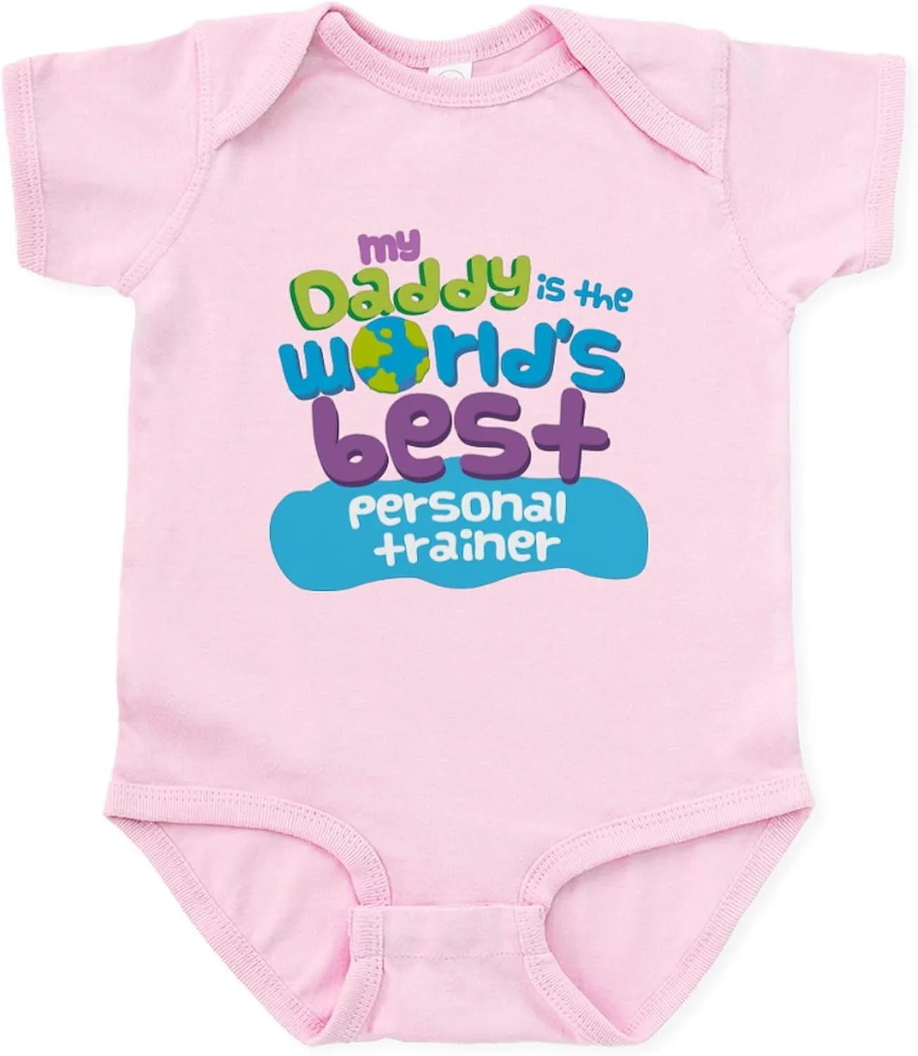 CafePress Personal Trainer Gifts for Kids Infant Bodysuit Cute Infant Bodysuit Baby Romper