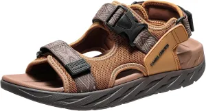 CAMEL CROWN Hiking Sandals for Men with Adjustable Strap Man Walking Sandal Arch Support Sports Sandals Breathable Mesh Beach Sandal