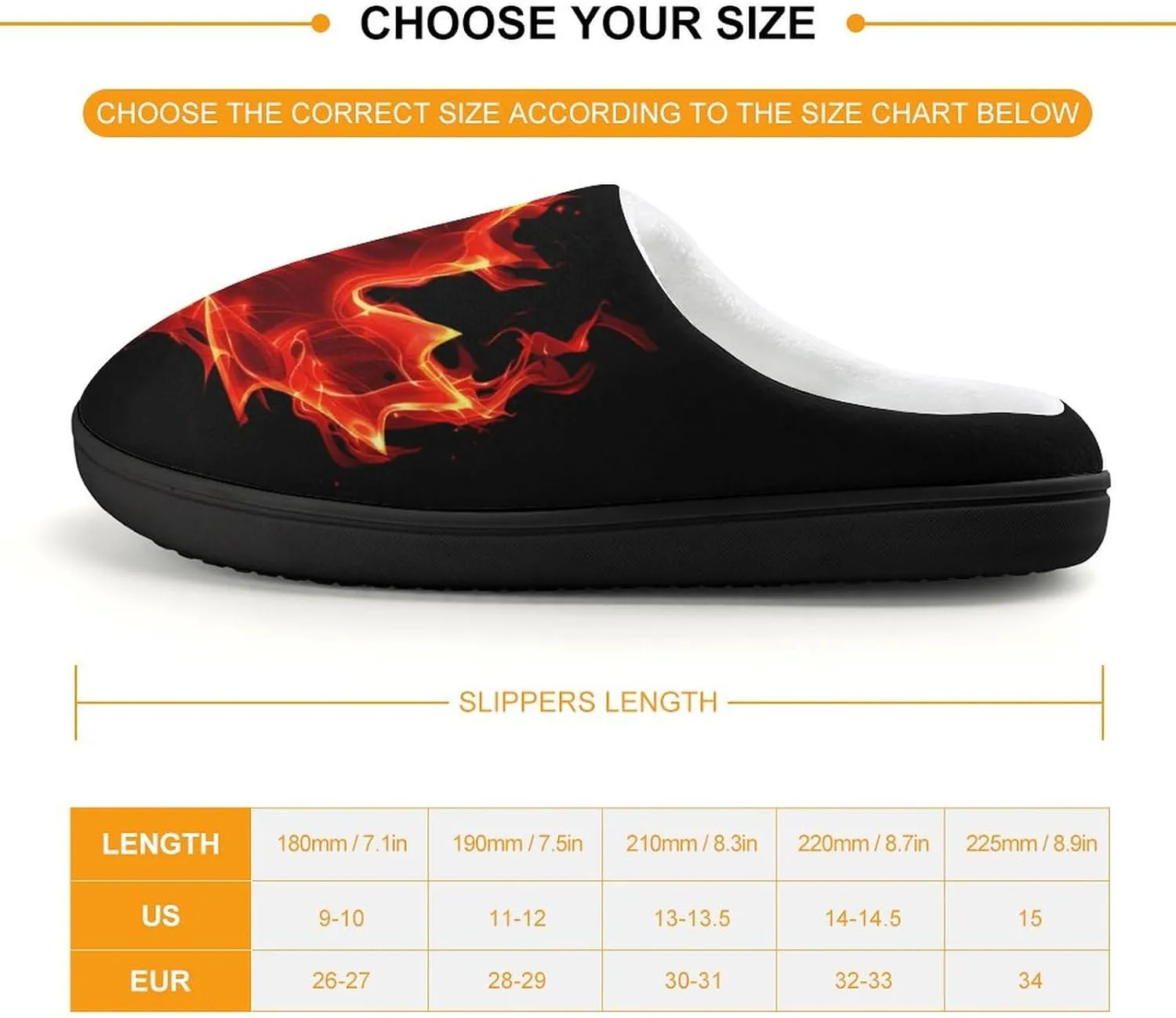 Canada Flag Maple Flame Cute Cotton Slippers Anti-slip House Shoes Funny Slipper Indoor Outdoor