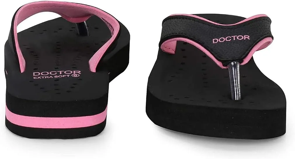 Care Diabetic Orthopedic Pregnancy Flat Super Comfort Dr Flipflops and House Slippers For Women's and Girl's D-18