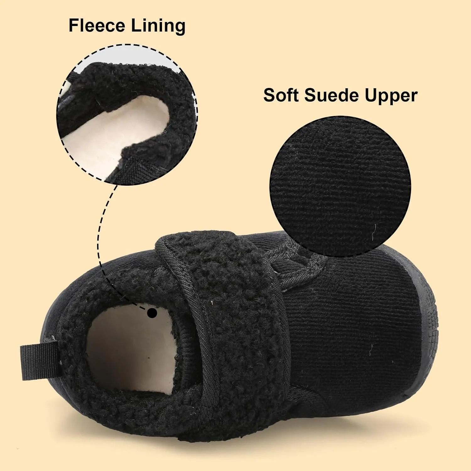 Centipede Demon Toddler Slippers for Girls Boys Fuzzy Kids House Shoes Warm Home Indoor Shoes Cozy Winter Slipper Sneakers Fleece Rubber Sole Outdoor Walking Shoes