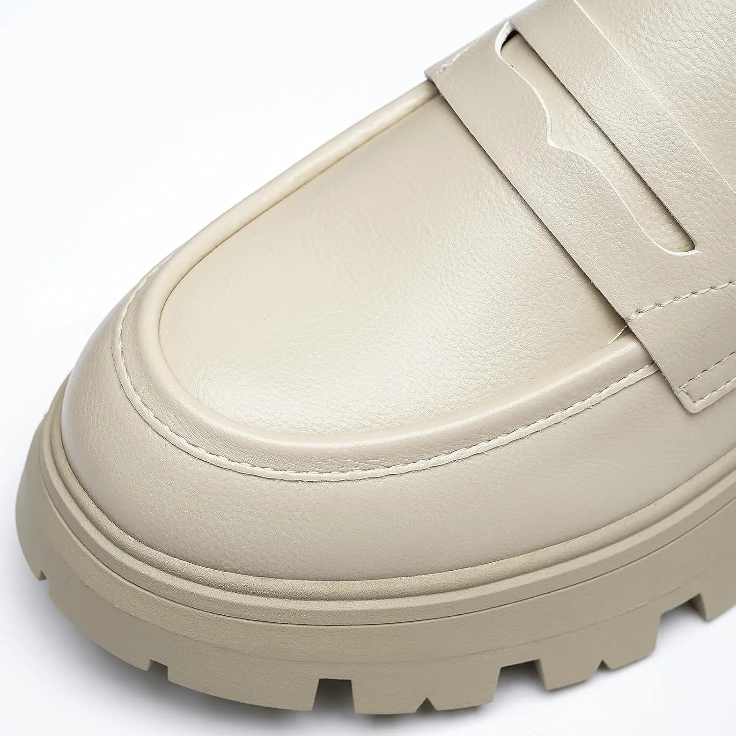 Cestfini Platform Chunky Loafers for Women