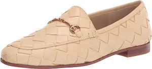 Chain Loafers Vamp Loraine Edelman Leather Classic Woven Eggshell Sam Detail High-end design Quick delivery