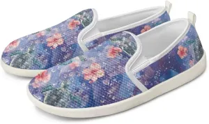 chaqlin Loafers for Women Flat Drop in Low Top Clipper Slip On Beach Travel Comfy Tennis Shoes Fashion Dress Loafers