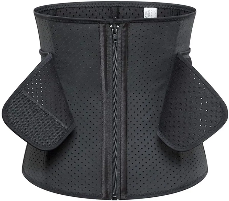 Charmian Women's Waist Trainer Belt for Weight Loss Abdominal Belt with Adjustable Velcro Waist Trimmer Wrap