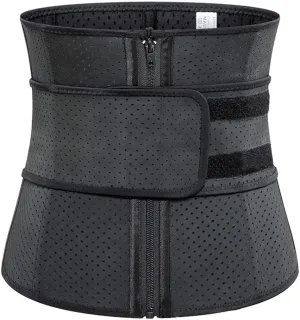 Charmian Women's Waist Trainer Belt for Weight Loss Abdominal Belt with Adjustable Velcro Waist Trimmer Wrap