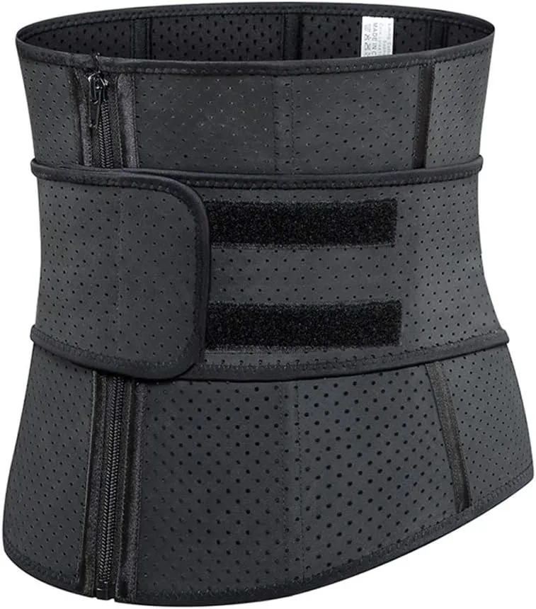 Charmian Women's Waist Trainer Belt for Weight Loss Abdominal Belt with Adjustable Velcro Waist Trimmer Wrap