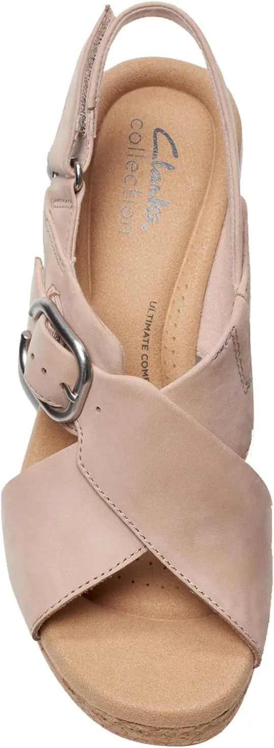 Clarks Women's Giselle Dove Wedge Sandal