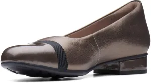 Clarks Womens Juliet Monte Leather Toe Cap Loafers