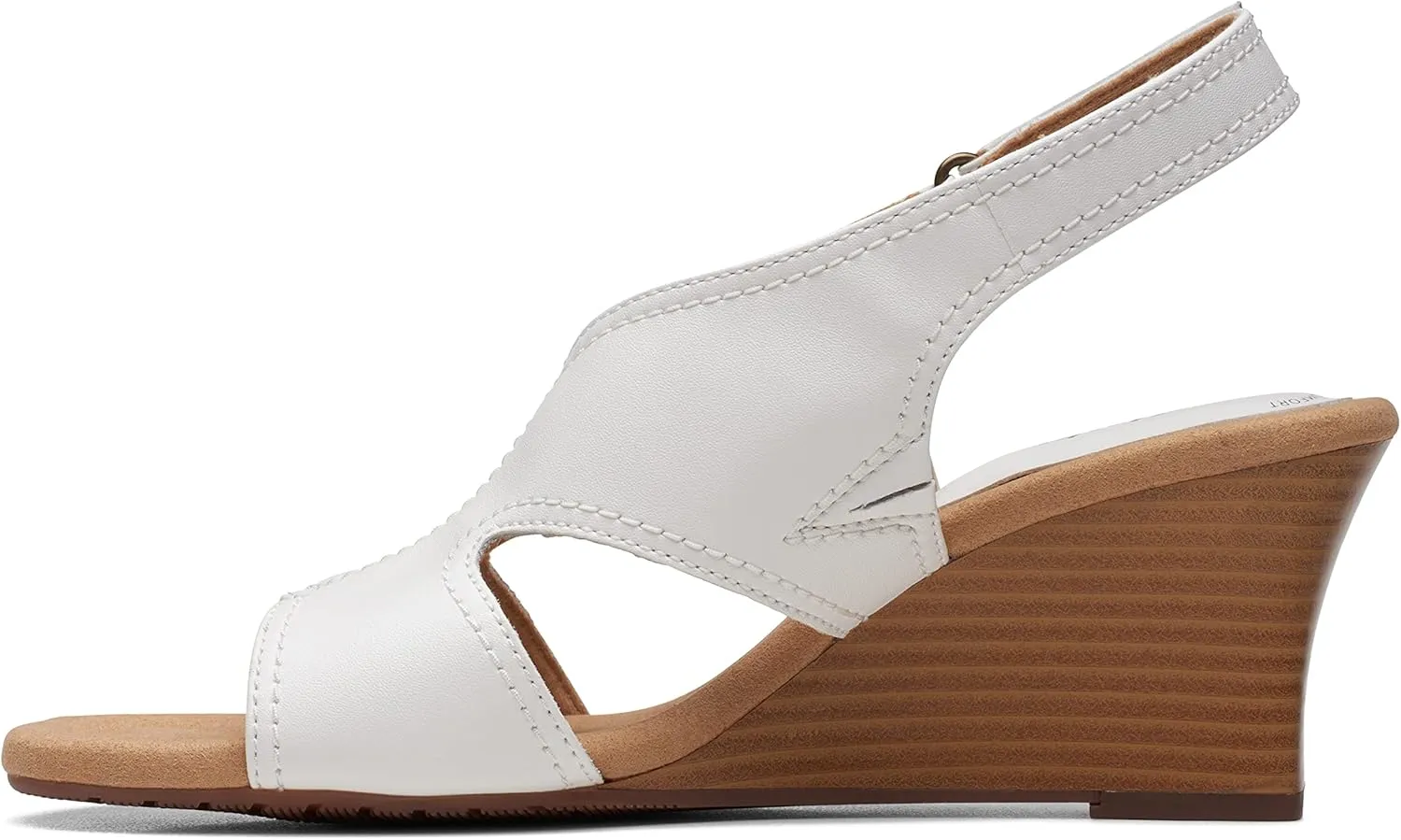 Clarks Womens Kyarra Aster Wedge Wedge Heels