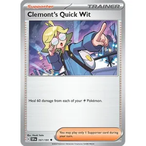 Clemont's Quick Wit (167/191) [SV08: Surging Sparks]
