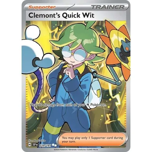 Clemont's Quick Wit (229/191) [SV08: Surging Sparks]