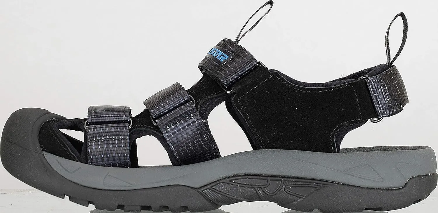 Clipless Sandal for Cycling with Closed Toe Design