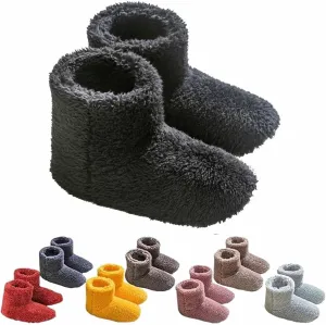 CLOUDEMO Boot Slippers for Women Indoor, Slipper Socks for Women, Cozy Warm Lined Non-Slip House Booties Slippers