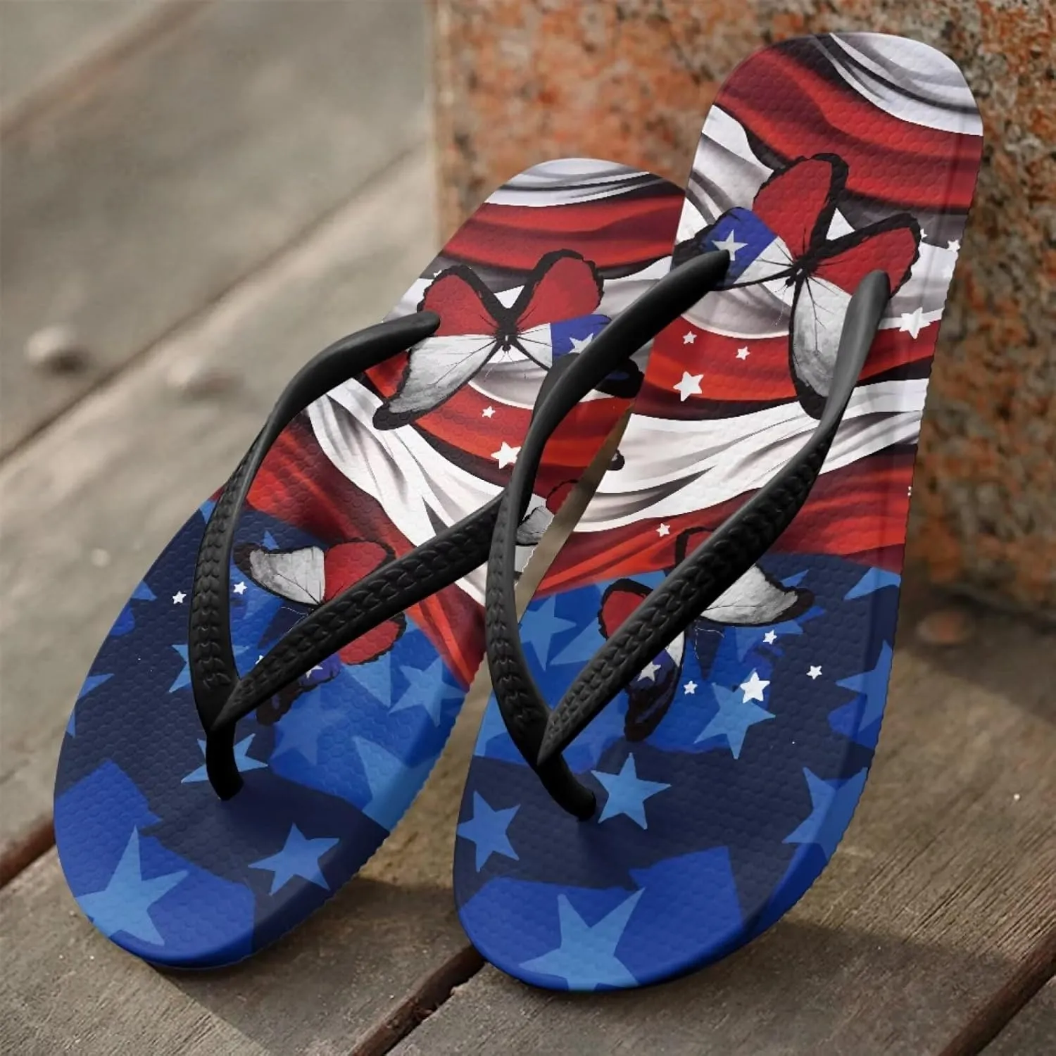 Coloranimal Flip Flops Women Thong Sandals Summer Beach Sandals for Women 2025 Beach Shoes Lightweight Comfort Ladeis Slippers Shower Shoes for Vocation