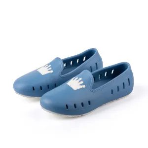 Cruise Loafer Kids - Captain Blue Crown print / Waterproof
