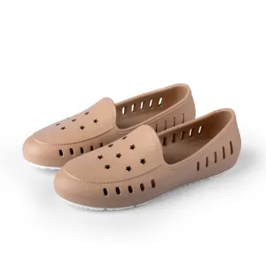 Cruise Loafer - Sand stars perforated / Waterproof