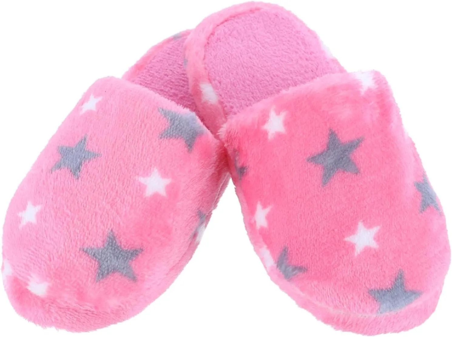 CTM Girl's Night Star Slip On Slippers