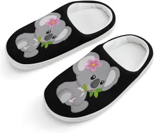 Cute Koala Cute Slippers For Girls Boys Anti Slip House Slipper Warm Shoes For Indoor Outdoor