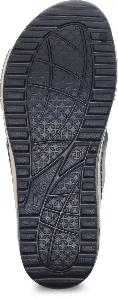 Dansko Black Kandi Molded Womens Sandals 4520-180200