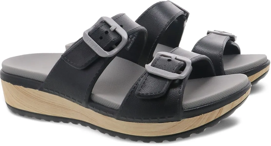 Dansko Black Kandi Molded Womens Sandals 4520-180200