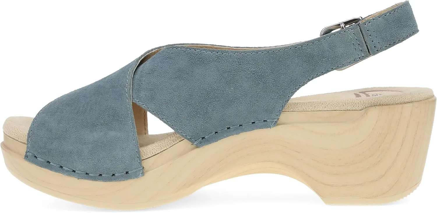 Dansko Sloane Stylish Sandal for Women - Lightweight with Added Arch Support - Durable PU Outsole for Long-Lasting Wear and Comfort