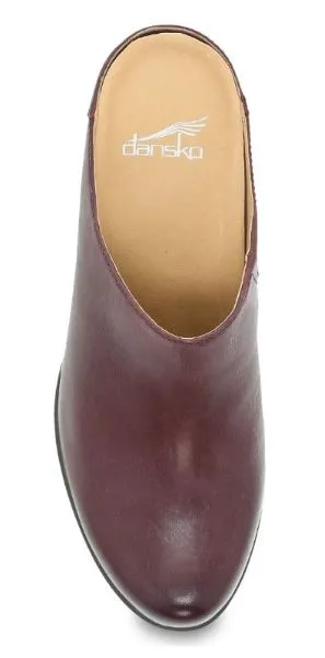 Dansko Wine Burnished Nubuck Carrie Women's Mules 3218-882300