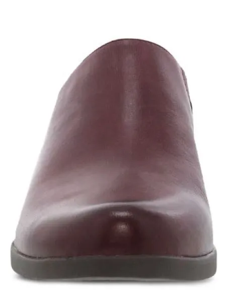 Dansko Wine Burnished Nubuck Carrie Women's Mules 3218-882300