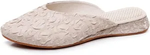 Dear Time Women's Buckle Mule Slippers Square Toe Comfortable Slip On Backless Mule Shoes