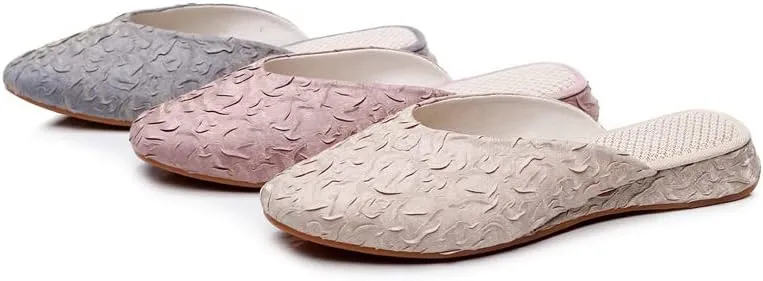 Dear Time Women's Buckle Mule Slippers Square Toe Comfortable Slip On Backless Mule Shoes