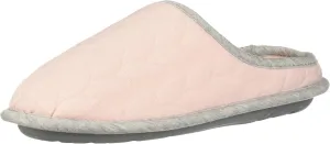 Dearfoams Women's Cable Quilt Bound Clog Slipper
