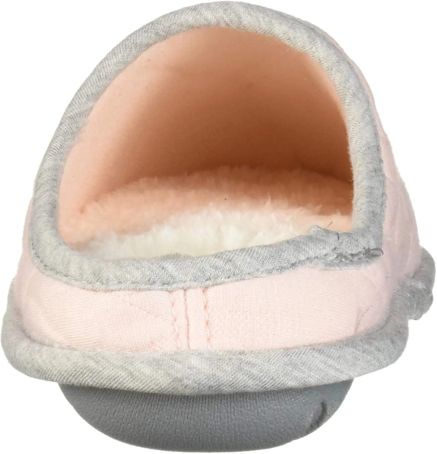 Dearfoams Women's Cable Quilt Bound Clog Slipper