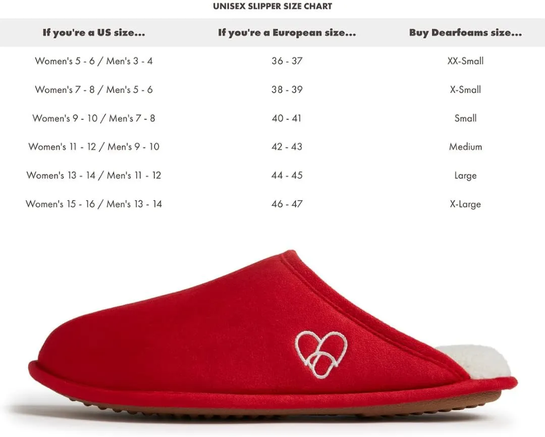 Dearfoams Women's Celebrates Pride Scuff with Inclusive Sizing Slipper