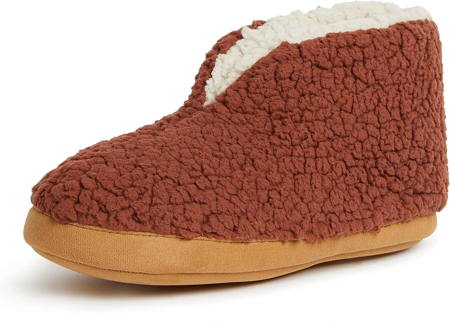 Dearfoams Women's Heritage Warm Up Bootie Slipper