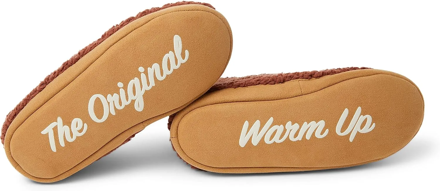 Dearfoams Women's Heritage Warm Up Bootie Slipper