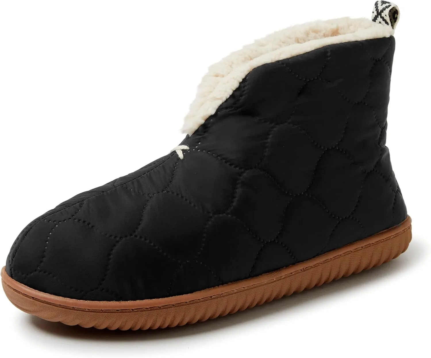 Dearfoams Women's Indoor/Outdoor Warm Up Bootie Slipper