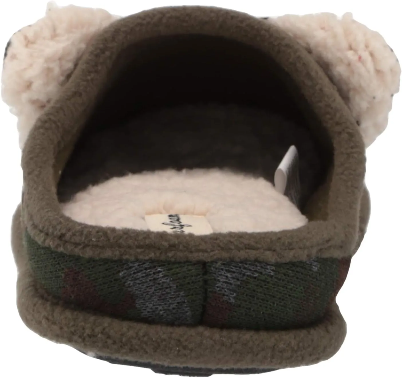 Dearfoams Women's Lil Bear Adult Clog Slipper