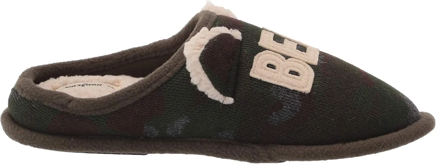 Dearfoams Women's Lil Bear Adult Clog Slipper