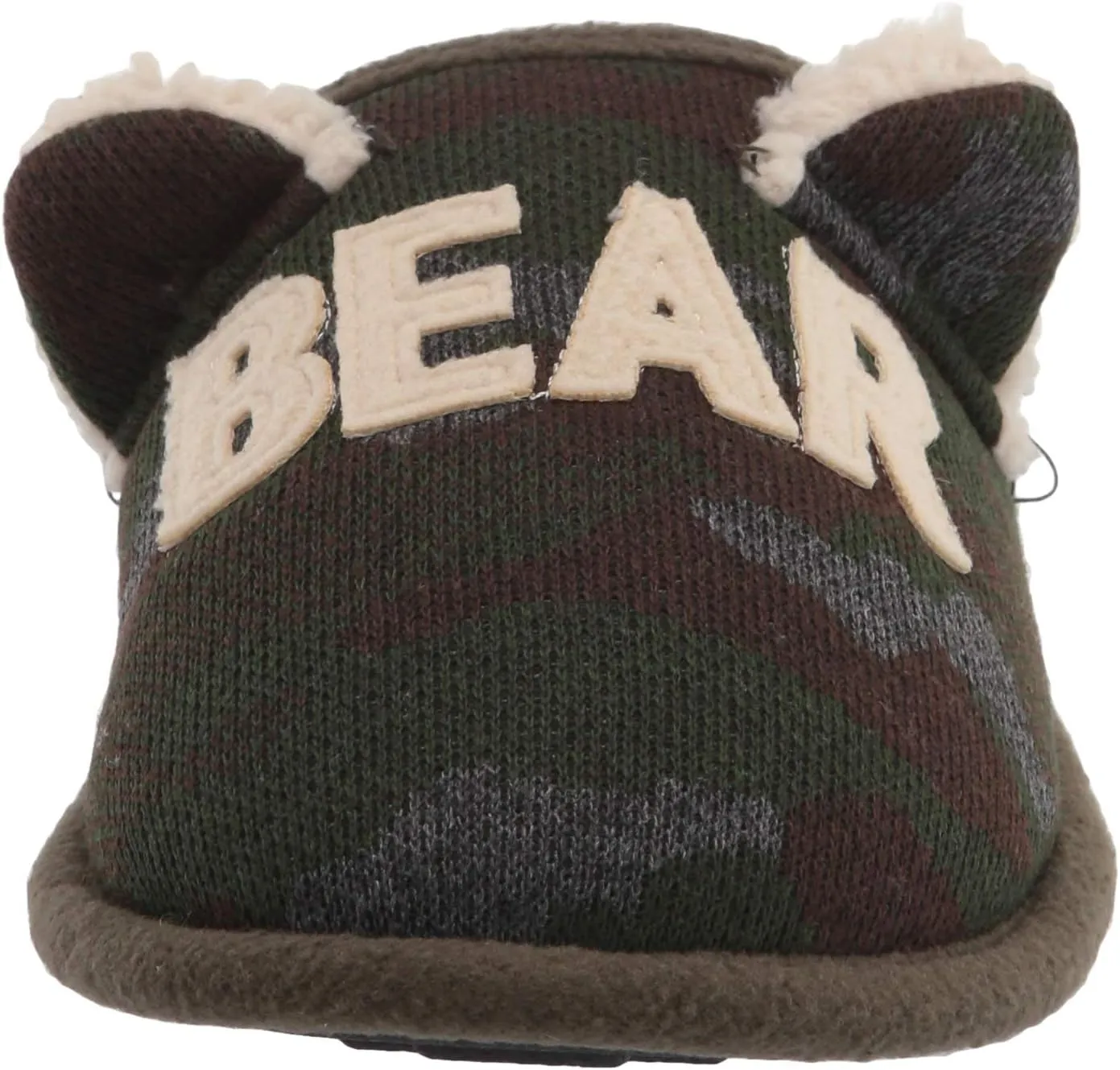 Dearfoams Women's Lil Bear Adult Clog Slipper