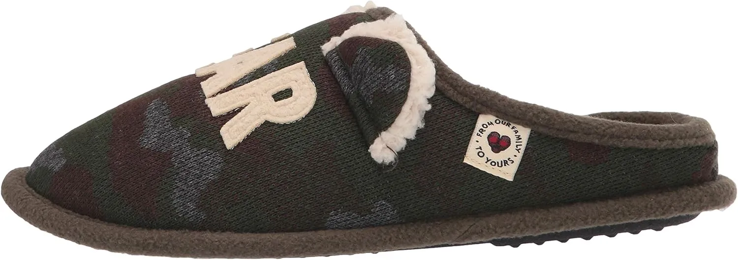Dearfoams Women's Lil Bear Adult Clog Slipper