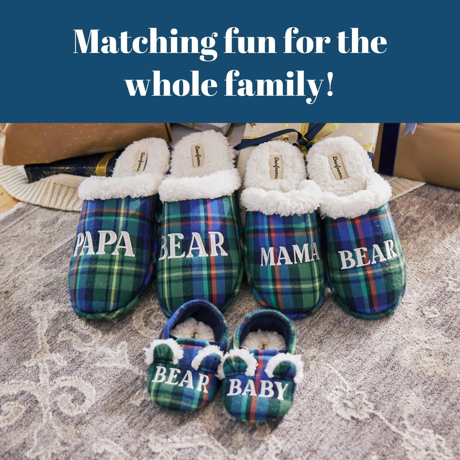 Dearfoams Women's Mama Bear Slipper