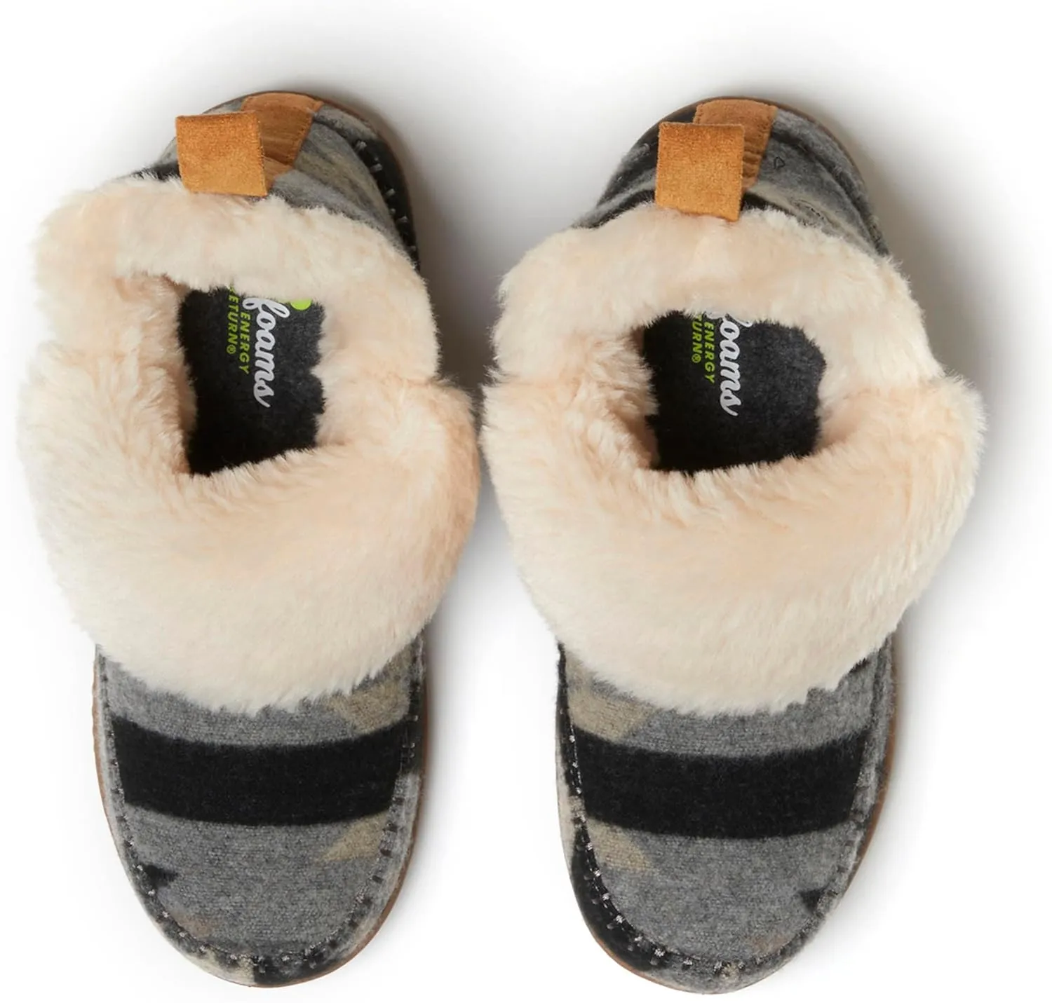 Dearfoams Women's Moritz Indoor/Outdoor Cozy Bootie Camping Furry Slipper
